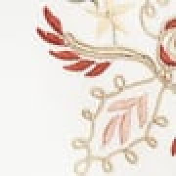 Πετσετάκι Κέντημα Άνθη 2 Πλευρές Arabesque Bo Maison 30x30cm 30x30cm Μπεζ - 