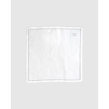 Home Πετσετάκι Λινό Bo Maison 30x30cm 30x30cm Άσπρο Home Πετσετάκι Λινό Bo Maison 30x30cm 30x30cm Άσπρο