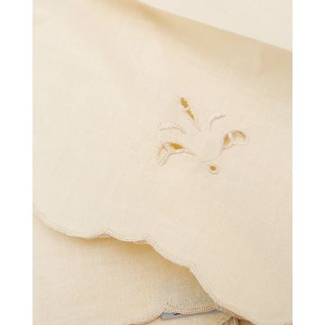 Σετ Πετσέτες Φαγητού 4 τεμ Κοφτό Κέντημα Bo Maison 42x42cm Εκρού - 