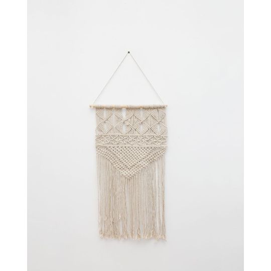 Διακοσμητικό Τοίχου Μακραμέ Tagger Παραθύρου (40x70cm)