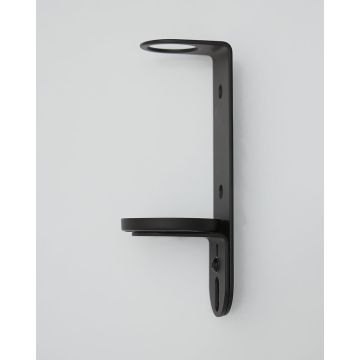 Μαύρη Μεταλλική Βάση Στήριξης Μπουκαλιού 300ml Bracket Pennie Professional One Size ( L17,2CMXW4,1CM) Μαύρο