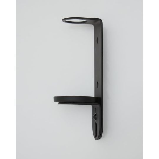 Μαύρη Μεταλλική Βάση Στήριξης Μπουκαλιού 300ml Bracket Pennie Professional One Size ( L17,2CMXW4,1CM) Μαύρο