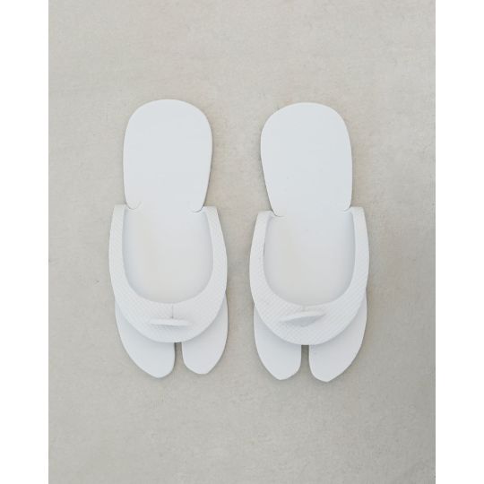 Παντόφλες Σαγιονάρες Μιας Χρήσης Πεντικιούρ Spa One Size Άσπρο