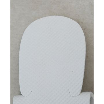 Παντόφλες Σαγιονάρες Μιας Χρήσης Πεντικιούρ Spa One Size Άσπρο - 