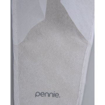 Non woven κλειστές παντόφλες Glacier One Size (Παντόφλες επισκεπτών) Άσπρο - 