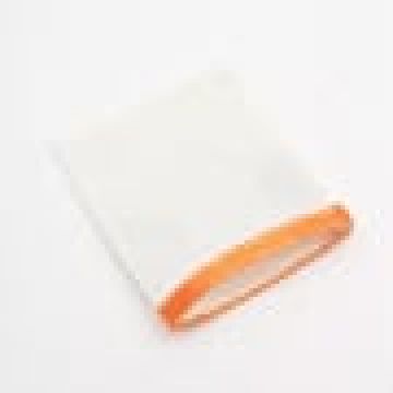 Υφαντή Θήκη Σαπουνιού με Πορτοκαλί Ρέλι Sponge 8.5x10cm One Size (8.5x10cm) Εκρού - 