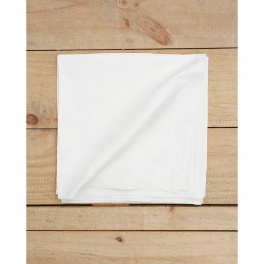 Ζακάρ Πετσέτα Φαγητού Gourmet 53x53cm Άσπρο