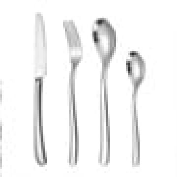 Ασημί Ανοξείδωτο Κουτάλι Γλυκού Ruelle Ασημί - 