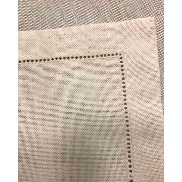 Μονόχρωμη Αζούρ Πετσέτα Φαγητού με Γαλλική Γωνία Elsa Panama 50x50cm 50x50cm Εκρού - 