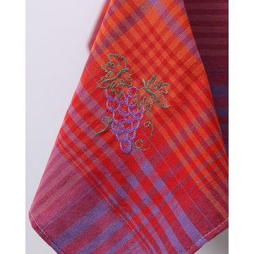 Τραπεζομάντηλο Stafili με σχέδιο σταφύλια - 