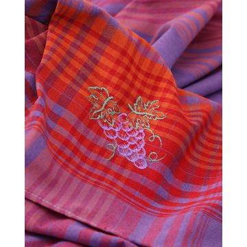 Τραπεζομάντηλο Stafili με σχέδιο σταφύλια - 