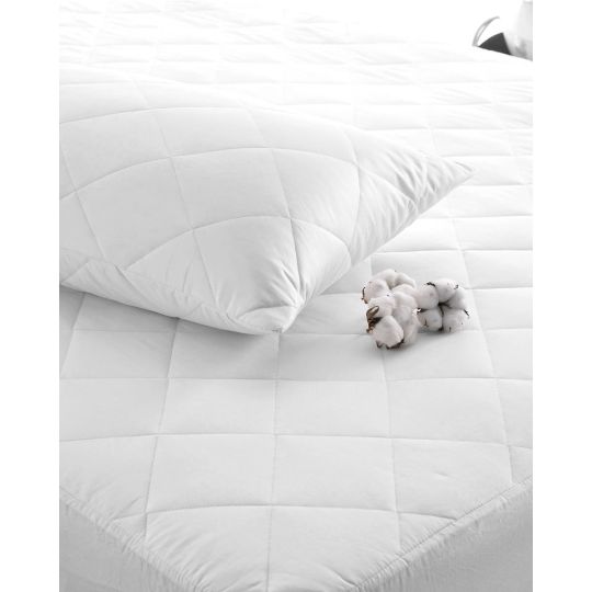 Καπιτονέ επίστρωμα υγιεινής Lisbon Άσπρο