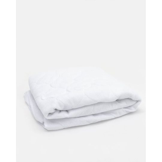 Αδιάβροχο Καπιτονέ Επίστρωμα Προστασία Στρώματος Blanco  Άσπρο