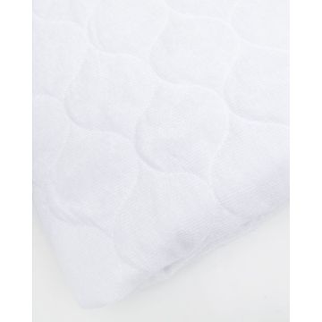 Αδιάβροχο Καπιτονέ Επίστρωμα Προστασία Στρώματος Blanco  Άσπρο - 