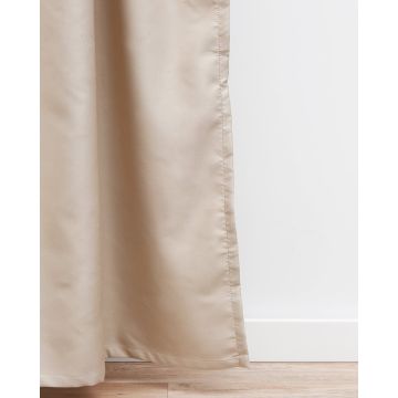 Έτοιμη Ραμμένη Κουρτίνα Συσκότισης Blackout σε 5 Αποχρώσεις 140x245cm.  Στενό Φύλλο (140x245cm) - 