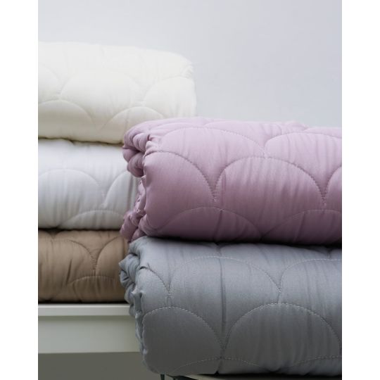 Μονόχρωμο Κουβερλί Microfiber Sandy