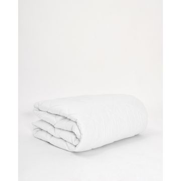 Microsilk Λευκό Κουβερλί Oscar III σε 2 Διαστάσεις Άσπρο