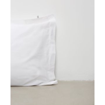 Βαμβακερή Ξενοδοχειακή Μαξιλαροθήκη Oxford 3 Πλευρές Denise 50x70 5cm Άσπρο - 