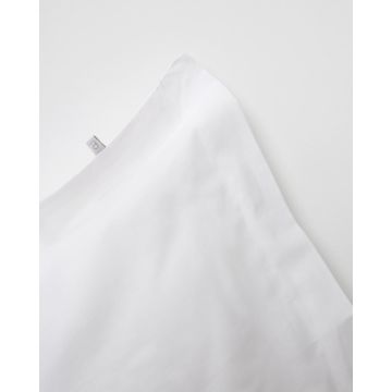 Βαμβακερή Ξενοδοχειακή Μαξιλαροθήκη Oxford 3 Πλευρές Denise 50x70 5cm Άσπρο - 