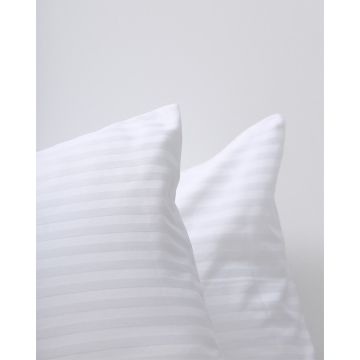 Λευκή Απλή Ξενοδοχειακή Μαξιλαροθήκη Studio 52x72cm Άσπρο - 