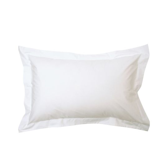 Βαμβακοσατέν Oxford Μαξιλαροθήκη Ύπνου Mansion 55x75+5cm 55x75+5cm Άσπρο