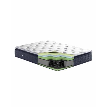 Στρώμα με Ενσωματωμένο Ανώστρωμα Memory Foam Prince Άσπρο - 