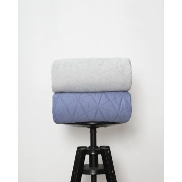 Καπιτονέ Jersey Μακό Δίχρωμη Τραβέρσα Κρεβατιού-Τραπεζιού Fantazia σε 2 Αποχρώσεις