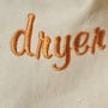 Πουγκί Αποθήκευσης με Rust Κέντημα Hair Dryer Dutch 38x33cm One Size (38x33cm) Μπεζ - 