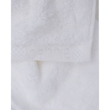 Βαμβακερή Πετσέτα Μονόχρωμη Beck Λουτρού | 80x150cm Άσπρο - 