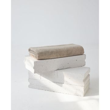 Μπουρνουζοπετσέτα | 90x200cm - Γκρι - Μπεζ [MODEL PNN-007678.701106]