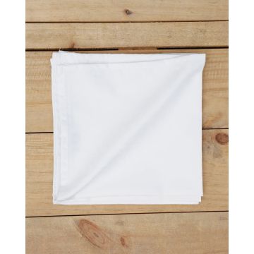 Ζακάρ πετσέτα φαγητού Renata 52x52cm Άσπρο