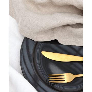 Επαγγελματική Λινή Πετσέτα Φαγητού Linari Natural 50x50cm - 