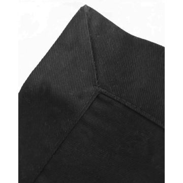 Μαύρη Πετσέτα Φαγητού Yohana 43x43cm 43x43cm Μαύρο - 