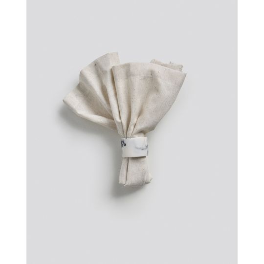 Μονόχρωμη Πετσέτα Φαγητού Γαλλική Γωνία Zelina 50x50cm 50x50cm Natural