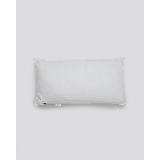 Μέτριο Βαμβακοσατέν Μαξιλάρι Ύπνου Πουπουλένια Αίσθηση 50x90cm Zygos 50x90cm Άσπρο
