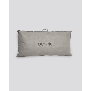 Μέτριο Βαμβακοσατέν Μαξιλάρι Ύπνου Πουπουλένια Αίσθηση 50x90cm Zygos 50x90cm Άσπρο - 