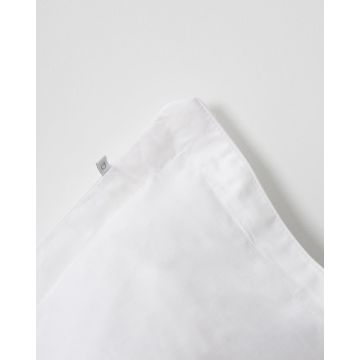 Ξενοδοχειακή Βαμβακερή Μαξιλαροθήκη Oxford 3 Πλευρές Με Ρέλι Denise 50x70 5cm Άσπρο - 