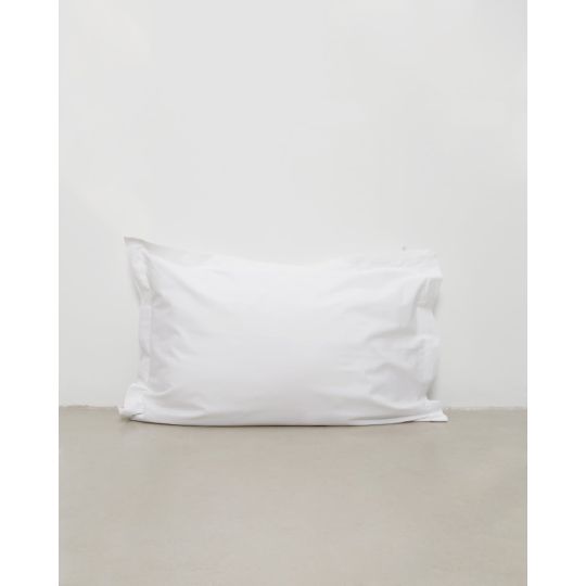 Ξενοδοχειακή Περκαλένια Μαξιλαροθήκη Oxford 3 Πλευρές Pallas 50x70 5cm Άσπρο