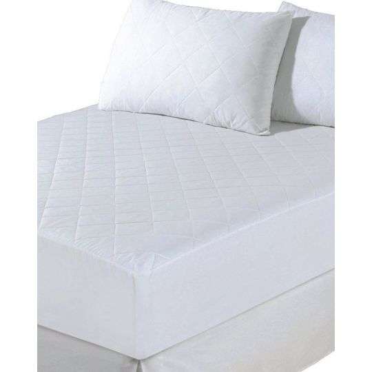 Microsilk Καπιτονέ Μαξιλαροθήκη Προστασίας Μαξιλαριού Brasil 50x70cm 50x70cm Άσπρο