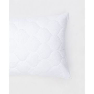 Αδιάβροχο Καπιτονέ Ζεύγος Μαξιλαροθήκες Προστασίας Blanco 50x90cm 50x90cm Άσπρο - 