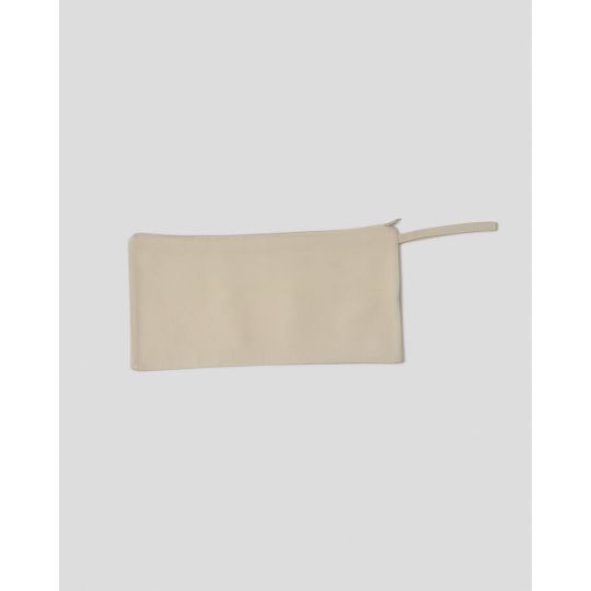 Εκρού Υφασμάτινο Νεσεσέρ Καραβόπανο με Φερμουάρ Dutch Εκρού