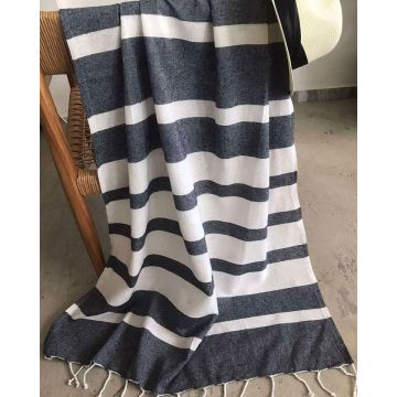 Παρεό | 90x170cm - Μπλε Navy [MODEL PNN-004720.701175] [EAN 3802036412345]