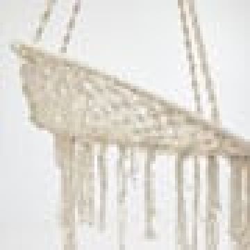 Boho Μακραμέ Μικρή Κούνια Sierra 120x80x60cm Natural - 