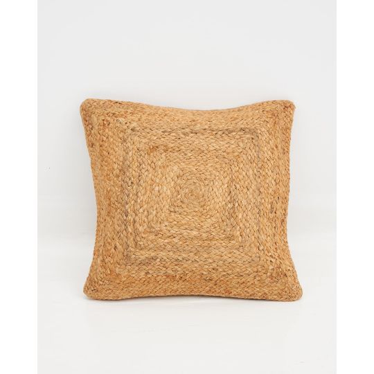Οικολογική Boho Διακοσμητική Μαξιλαροθήκη Γιούτα Madhu 45x45cm 45x45cm Natural