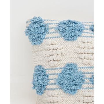 Boho Βαμβακερή Μαξιλαροθήκη Φιγούρας Sinsa 45x45cm 45x45cm Natural - 