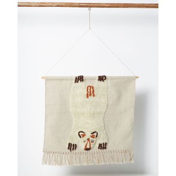 One Size (68x60cm(70cm με κρόσσια)) - Μπεζ [MODEL PNN-007299.700957]