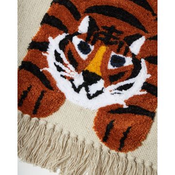 One Size (68x60cm(70cm με κρόσσια)) - Μπεζ [MODEL PNN-007299.700958]