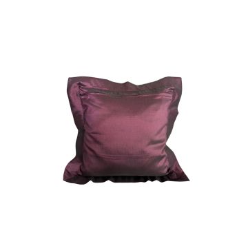 Διακοσμητική Μαξιλαροθήκη Ταφτάς Ρίγα Alberta 40x40cm 40x40cm - 