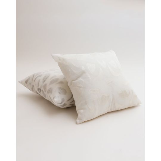 Διακοσμητική μαξιλαροθήκη Lima με ζακάρ σχέδιο 40x40cm