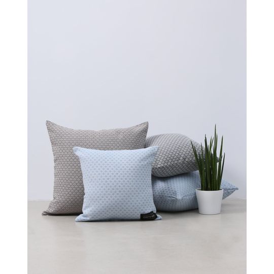 Διακοσμητική μαξιλαροθήκη San Salvador με κυψελωτό σχέδιο